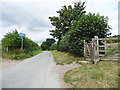 The entrance to Old Oswestry hillfort