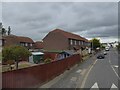 Modern terraced houses, New Road, Starcross