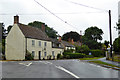 Houses at the junction, Chitterne