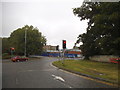 Roundabout on County Way, Trowbridge