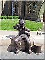 Oor Wullie statue outside The McManus, Dundee