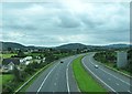 The A1 heading south towards the Gap of the North