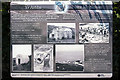 SH2283 : Breakwater Country Park Magazines, Anglesey - interpretation panel (5) by Mike Searle