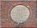 Plaque on a building in West Lavington