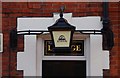 SP3266 : Somerville Arms (4) - lantern, 4 Campion Terrace, Royal Leamington Spa by P L Chadwick