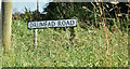 Drumfad Road name sign, Millisle/Carrowdore (August 2016)