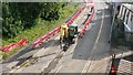 Digging up the road