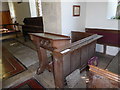 St Peter, Little Cheverell: prayer desk