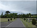 Westbury Cemetery: path