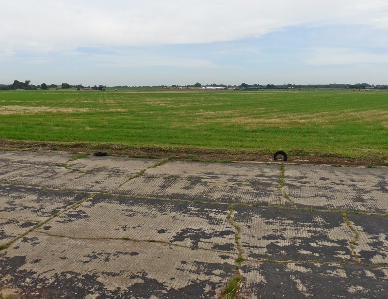 Former WW2 airfield at Smeatharpe © Roger Cornfoot :: Geograph Britain ...