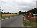 TM0888 : Heath Road, Banham by Geographer