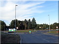 New roundabout on the Roman Way (A38), Droitwich