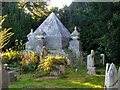 The Barker Webb mausoleum, Milford churchyard