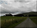 Farm road to Upper Urquhart