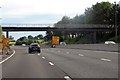 A footbridge over the M5