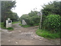 The entrance to Bowling Green Farm