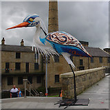 SD8332 : Heron, Burnley Canal Festival by Ian Taylor
