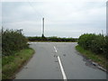 Minor road junction near Church Leigh