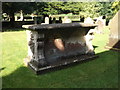 Grave near to church building