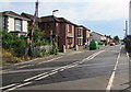 South through Adelaide Road level crossing, St Denys,  Southampton