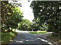 TM0669 : B1113 Walsham Road, Finningham by Geographer