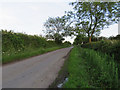 Gaulby Road towards Illston on the Hill