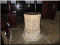 All Saints, Wroxton: font