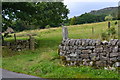 Field entrance on Riddings Lane