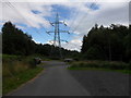NZ1358 : Chopwell Wood: Car Park and Pylon by Anthony Foster