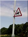 UK Accompanied Horses or Ponies Sign