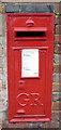 George V postbox on Smithfield Road, Uttoxeter