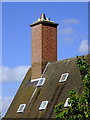 Gornal Wood Crematorium (detail) near Dudley