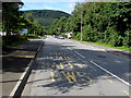 Estate Road bus stop in Pontnewynydd Industrial Estate