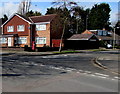 Pillarbox on a suburban corner of Cheltenham