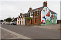 Sports Mural, Invergordon High Street