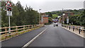 Prudhoe Station Level crossing and road from Ovingham bridge to the crossing