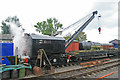 SK0307 : Chasewater Railway - steam crane by Chris Allen