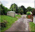 Wales & West Utilities gas installation below Lambsquay Road, Milkwall, Coleford