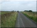 ND2473 : Cyclists on minor road near Heathfield by JThomas