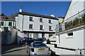 Whitewashed cottages, Calstock