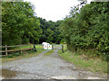 Barred entrance, Salcey Forest