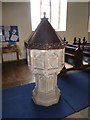 St Mary, Wetherden: font