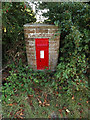TM1191 : Ash Lane Victorian Postbox by Geographer