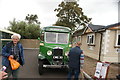 View of a 1935 Bedford WLB Petrol Duple 20 seater bus in the Bus & Taxi Rally at New Romney Station