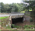 Bosworth Drive bridge over a small brook, Newport