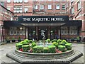 The Majestic Hotel main entrance