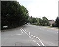 Cardiff Road in Dinas Powys towards Barry