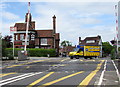 Yellow van in Brockenhurst