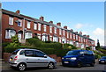 Brick houses above Lambert Street, Newport