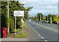 A18 at Gunness towards Scunthorpe